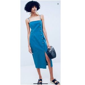 NWT ASOS Denim Dress.